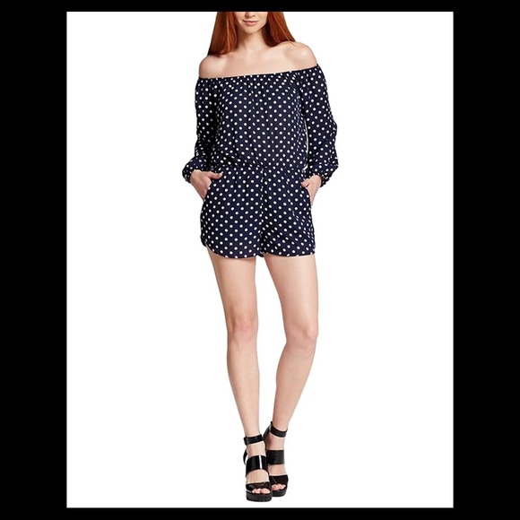 Shameless Pants - Polka Dot Romper Shameless Pants - Polka Dot Romper